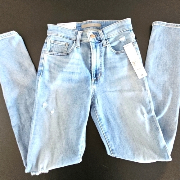 Joe's Jeans 'The Charlie' High Rise Skinny  Flawless Ripped Knee $198 - Picture 14 of 14